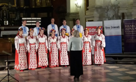 Мелітопольські хористи співали різдвяні пісні в старовинних польських костьолах