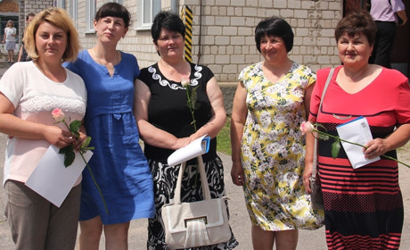 Як  працівників «Калини» зі святом вітали
