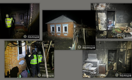 Облив бензином і підпалив: білопільські поліцейські затримали чоловіка за замах на вбивство