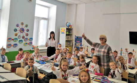 Класна кімната школи №3 здобула перемогу у всеукраїнському конкурсі: відео про «Крилатих дітей»