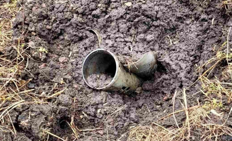 На території Гуринівського старостату виявили міну