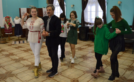 У Переяславі відбувся майстер-клас українських народних танців від київського артиста