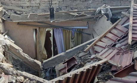 У Новій Каховці обстрілом зруйнований будинок, ушкоджений Свято-Андріївський собор