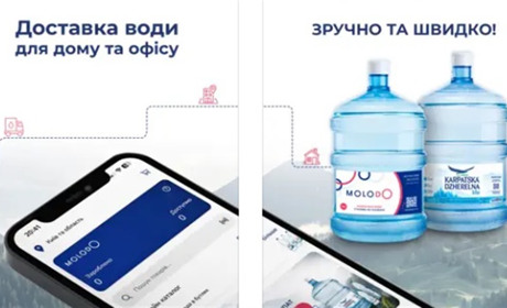 Чиста питна вода завжди поруч з Molodo