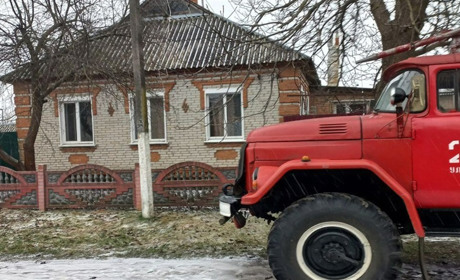 У Ганнівці Вирівській горів будинок: 1 січня рятувальники боролися з вогнем