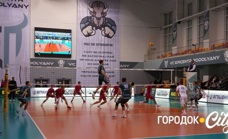 Дербі з волейболу. У Городку «Епіцентр-Подоляни» й «Збірна України U-20» з’ясовували, хто сильніший