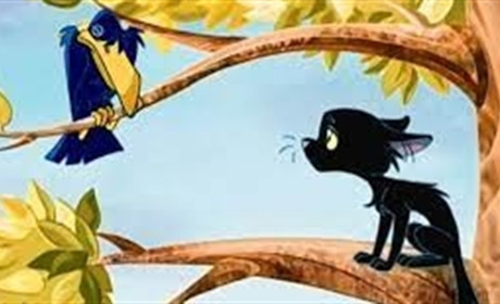 "Жив собі чорний кіт": цікавий український мультик на вихідний