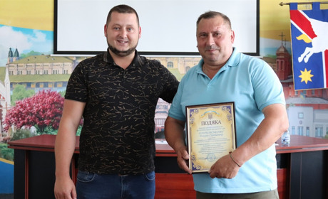 Староста Людавського старостинського округу Роман Пашковський повернувся з фронту