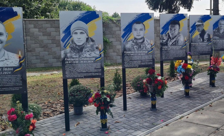 У Великоснітинському старостинському окрузі відкрили Алею Пам'яті