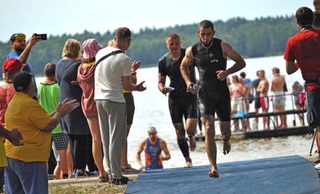 Триатлон «Energy Sprint Triathlon-2019», що пройшов на Білому озері, зібрав учасників з усієї країни