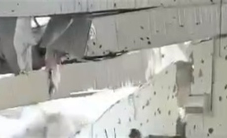 Росіяни уперше показали відео моменту руйнування Каховської ГЕС