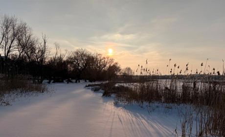Проводжаємо зиму, завершення якої так чекали. Зимовий фоторепортаж з Первомайська