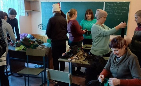 У Великих Телковичах живуть без укриття, але школа вмотивована до навчання і волонтерства