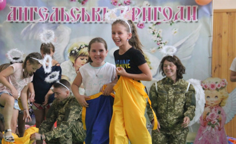 У Корделівці провели свято для дітей, які через війну опинились на Калинівщині