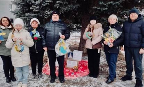 Діти Дворічанської громади підтримали військових