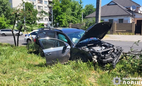 В обласному центрі сталася ДТП: травмувалися п'ятеро осіб, серед яких троє дітей