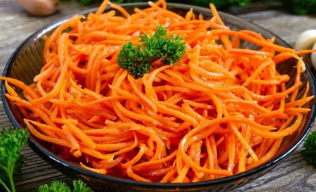 Рецепт дня: морква по-корейськи