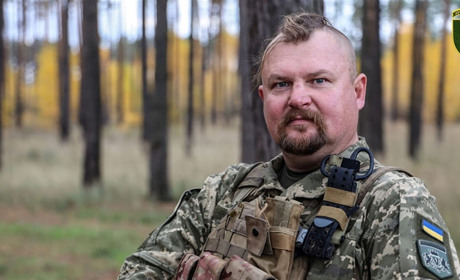 Віталій на псевдо «Крим» – головний сержант механізованого взводу одного з підрозділів 24-ї ОМБр