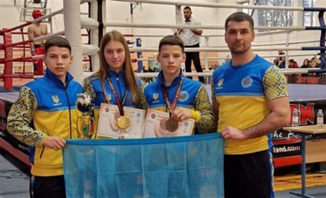 Золото і бронзу Кубка Європи привезли додому кікбоксери Кіцманської ДЮКСШ