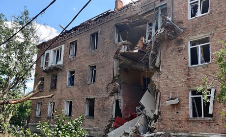 На Донеччині за добу зруйновано та пошкоджено 43 житлові будинки, з них 10 багатоквартирних