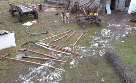 Пограбував односелець: у жінки з Сарненського району викрали сільгоспзнаряддя