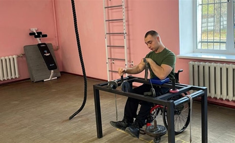 У Звягелі оновили спортзал для параспортсменів та ветеранів