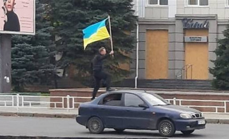 Звільнення Херсона та флешмоб із кавунчиком