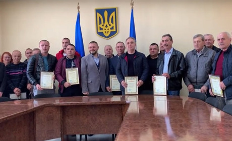 В Измаиле чествовали лучших представителей сферы автомобильного транспорта (видео)