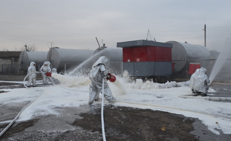 У Містках, що на Сватівщині, відбулися тактичні навчання для рятувальників: як це було — відео