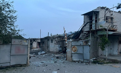 Російські терористи атакували правобережжя Херсонщини з артилерії, мінометів та безпілотників