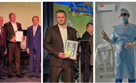 Хірург зі Жмеринки Валерій Капшук отримав відзнаку кращого науковця України