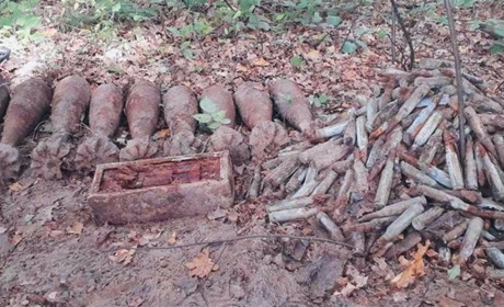 Рясні "врожаї" боєприпасів часів ІІ Світової на Сокальщині