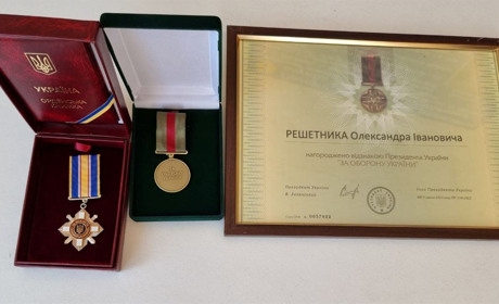 Орденом «За мужність» ІІІ ступеня посмертно нагородили військового з Кременеччини