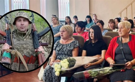 «За військову службу Україні» посмертно — медаль отримала родина Олександра Анахіна