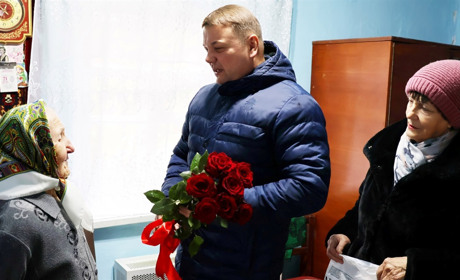 Жителька с. Міжлісся Барської громади Марія Пастух відзначила 90-річчя