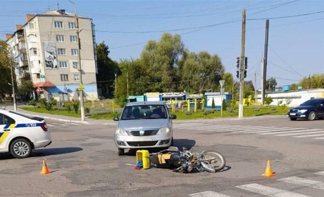 У Глухові в автопригоді травмувався чоловік