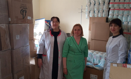 Білопільська первинка отримує допомогу від благодійних фондів та організацій