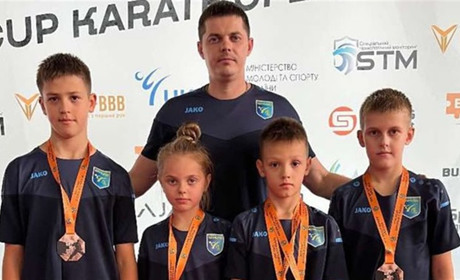 Глухівські каратисти вибороли на Всеукраїнському турнірі призові місця