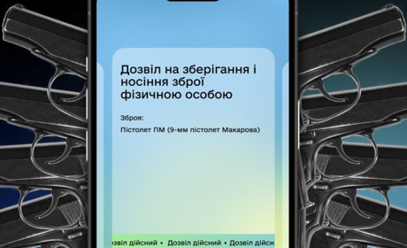 У «Дії» запустили цифровий дозвіл на зброю