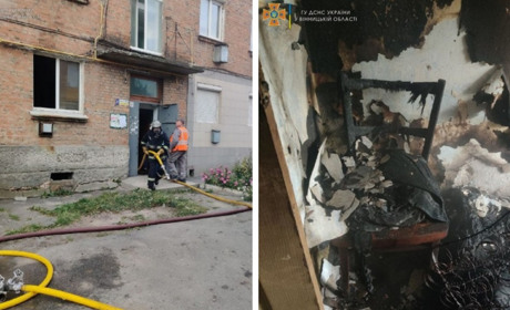 По вулиці Одеській у Жмеринці під час пожежі загинув 42-річний чоловік
