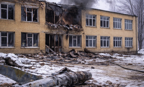 Росіяни атакували школу в Семенівці: будівлю пошкоджено, постраждалих немає