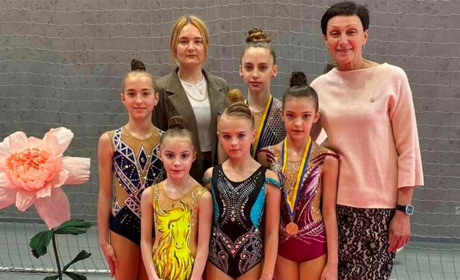 Фастівські спортсменки вибороли перші місця на чемпіонаті Київщини з художньої гімнастики