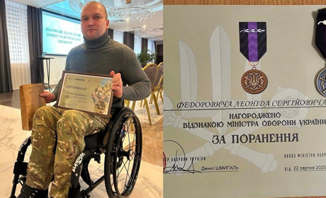 Ветерану з Дубровиччини вручили нагороду та сертифікат на житло