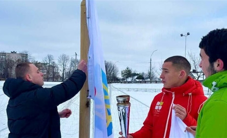 Студенти та учні Звягеля долучилися до Всеукраїнської акції "Свято олімпійського прапора"