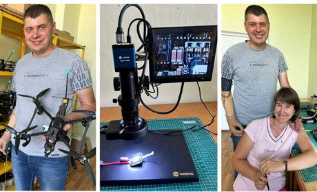 Понад 200 дронів виготовив В’ячеслав Стражець на підтримку українських військових