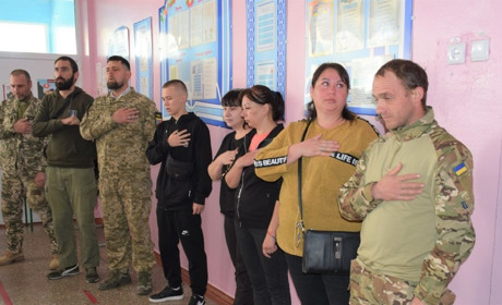 У Біляївській громаді відкрили меморіальну дошку ще одному загиблому захиснику України