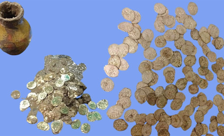 На Одещині колекціонер знайшов горщик зі срібними монетами, часів кримського хана Менглі Гірея І