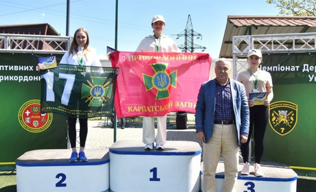 Прикордонниця Ізмаїльського загону виборола призове місце на чемпіонаті ДПСУ з поліатлону