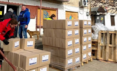Гуманітарна місія доставила допомогу в старостати Шевченківської громади