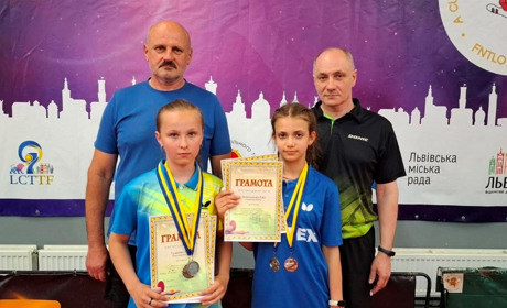 Юні тенісисти зі Славути вибороли медалі Чемпіонату України «Прудкий м'яч»